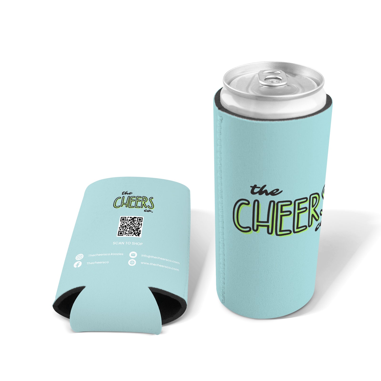Custom 3mm Neoprene Slim Koozies