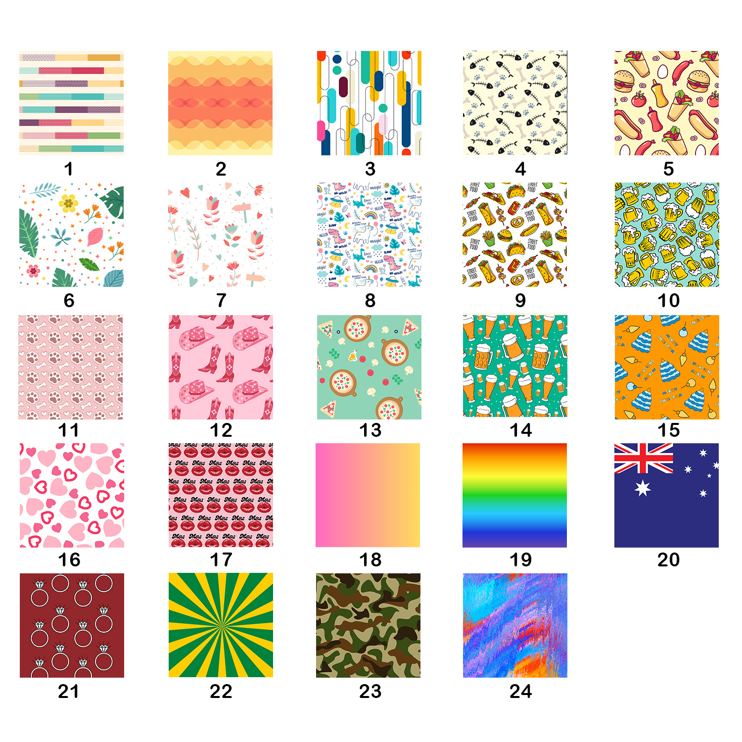 Custom face 3mm Neoprene Slim Koozies