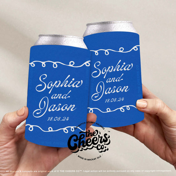 Custom Birthday Can Cooler - 18th Birthday