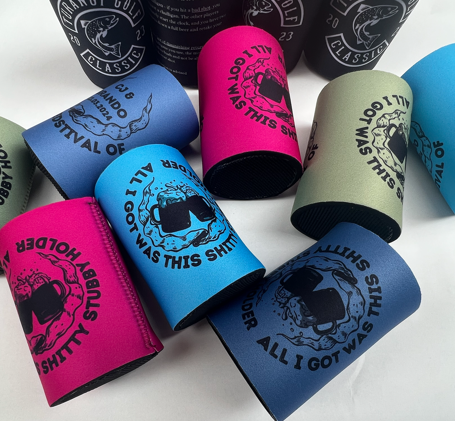 Custom Business 5mm Neoprene Standard Koozies