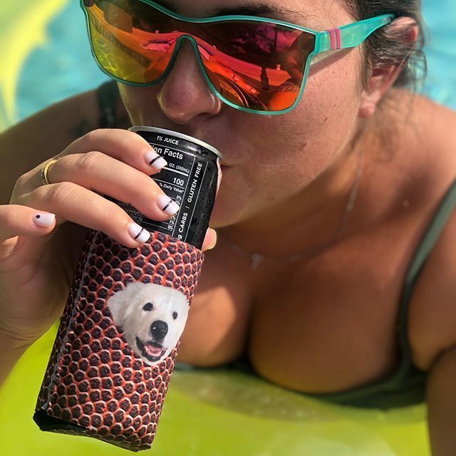 Custom Birthday Can Cooler - 18th Birthday