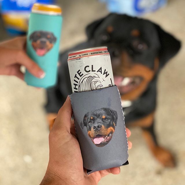 Custom Pet face 3mm Foldable Koozies