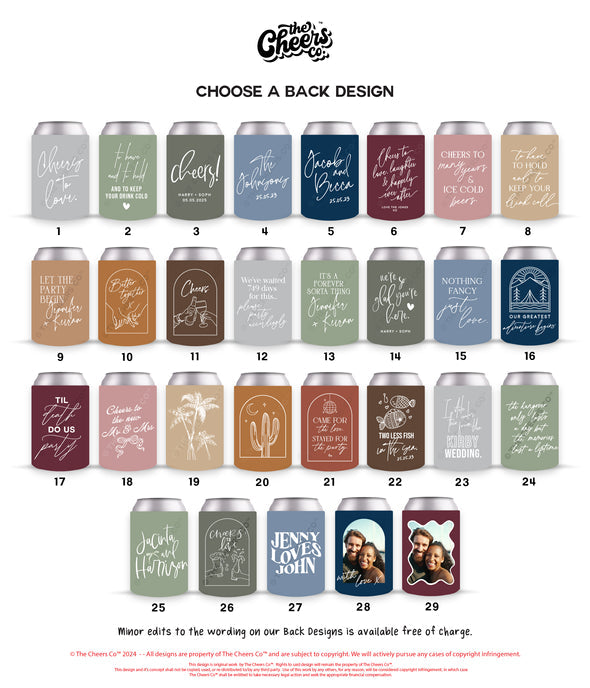 Custom Birthday Can Cooler - 18th Birthday
